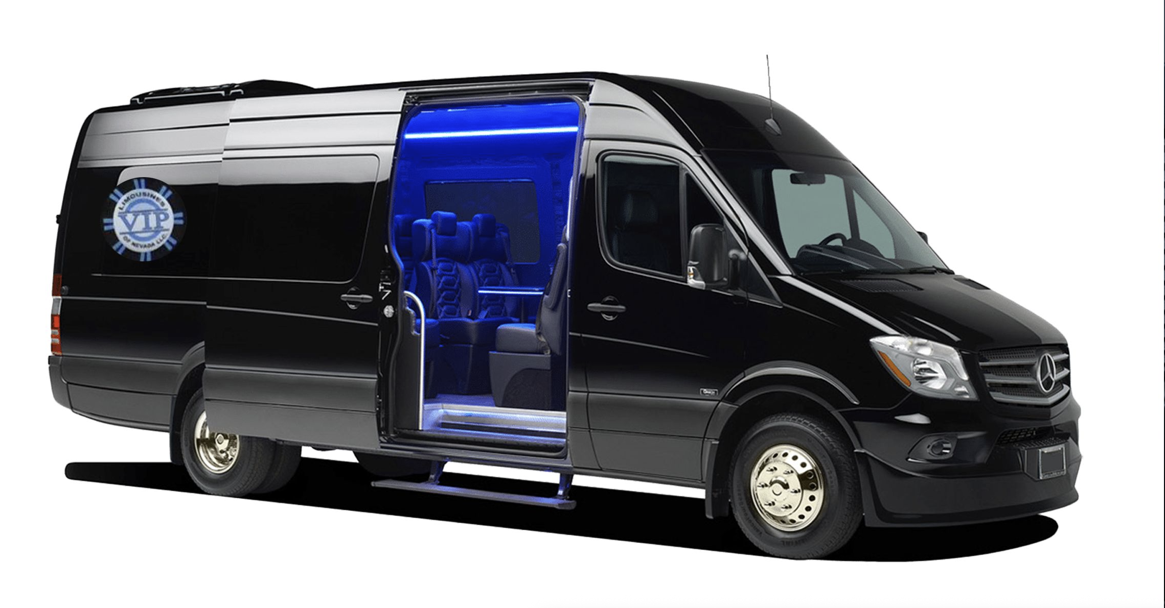 Luxury sprinter van exterior